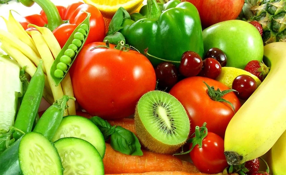 Fruit and vegetables